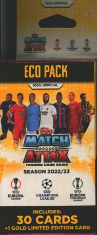 UCLMatchAttax22/23Eco Pack UCLMatchAttax22/23Eco Pack