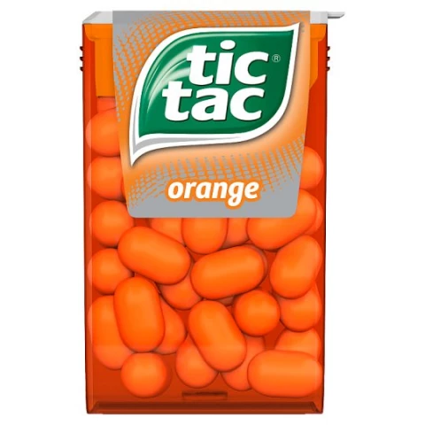 Tic-tac narancsízű cukordrazsé 18g