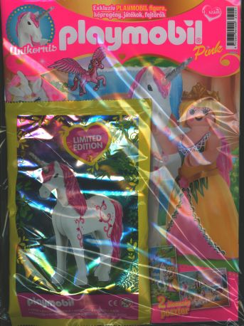 Playmobil Magazin-pink lányoknak