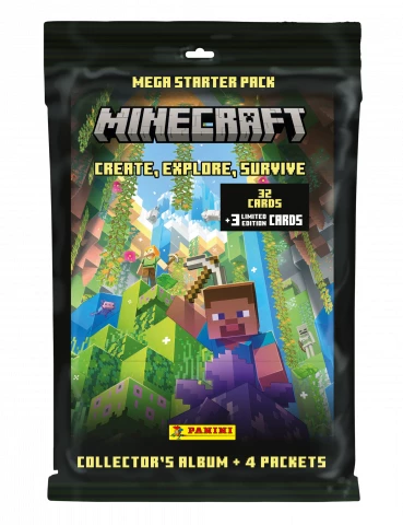 Minecraft Kártya kollekció kezdőcsomag