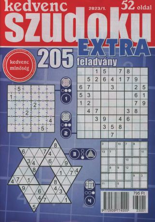 Kedvenc Szudoku Extra Kedvenc Szudoku Extra