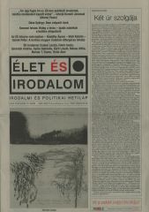 Élet és Irodalom