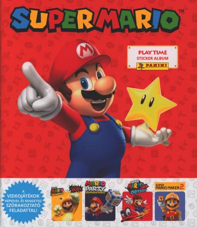 Supermario matrica koll.-album Supermario matrica koll.-album