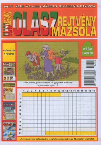 Rejtvény Mazsola (olasz)