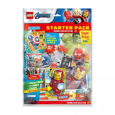  Lego Avengers kártya koll. - kezdőcsomag