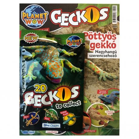 Planet WOW Mi Micsoda magazin Pöttyös gekkó Nagyhangú szerencsehozó Planet WOW Mi Micsoda magazin Pöttyös gekkó Nagyhangú szerencsehozó