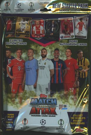 UCL Match Attax 22/23 new Starterpack UCL Match Attax 22/23 new Starterpack