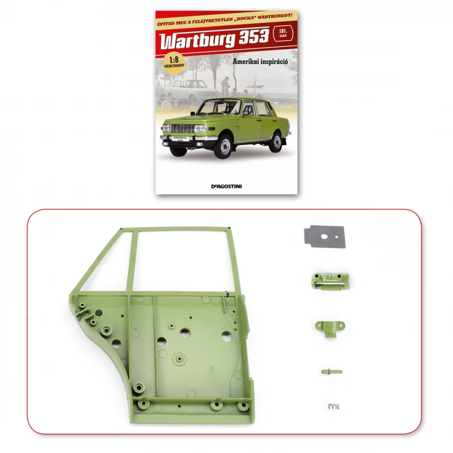 Wartburg 353-Építsd meg a legendás model