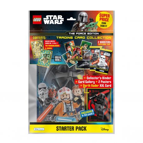  Lego Star Wars kártya kollekció: Starterpack